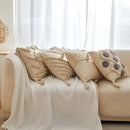 GobekUsa Geometric Tufted Tassel Cushion Cover 30x50cm/45x45cm