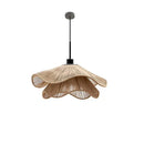 GobekUsa Hemp Rope Ceiling Chandelier, Nordic Minimalist LED Pendant Lights for Dining Room