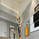 GobekUsa Gold Steel Pendant Light for Home Decor & Bar, Stylish LED Hanging Lamp
