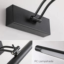 GobekUsa LED Vanity Wall Lamp 40/55cm Black Sconce for Bathroom Mirror & Bedroom
