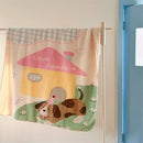 GobekUsa Kids Cartoon Milk Velvet Nap Blanket: Soft & Warm Quilt for All Seasons