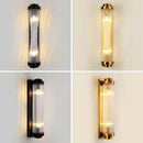 GobekUsa Crystal Wall Lamp: Modern LED Indoor Lighting for Luxury Living Room, Bedroom, and Aisle