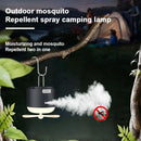 GobekUsa 4-in-1 Rechargeable LED Camping Lantern with Fan & Spray