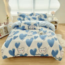 GobekUsa Cute Pattern Duvet Cover | Super Soft Comforter Cover for Single/Double Bed