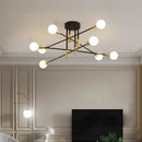 GobekUsa LED Ceiling Chandelier: Modern Light Fixture for Living Room, Bedroom, Hall - Indoor Home Decor