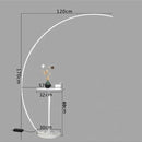 GobekUsa Arc LED Floor Lamp with Remote Control - Nordic Minimalist Design