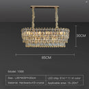 GobekUsa Crystal Chandelier: Postmodern High-End Light Luxury for Living & Dining Rooms
