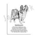 GobekUsa Dog Breed Poster featuring Rhodesian Ridgeback, Havanese, and More