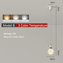 GobekUsa Astronaut Pendant Lamp: Round Moon Hanging Light for Children's Bedroom
