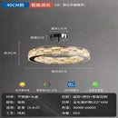 GobekUsa Crystal Chandelier: Modern LED Ceiling Lighting for Bedroom, Living, Dining Room