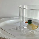 GobekUsa Cactus Bunny Duckling Glass Cup - Table Decor Drinkware