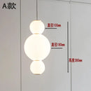 GobekUsa LED Spiral Ball Pendant: Modern Nordic Art Decor Lighting for Bedroom/Kitchen/Dining Room