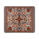 GobekUsa Boho Floral Sofa Throw Blanket