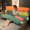 GobekUsa Cylindrical Long Pillow: Detachable, Washable, Side-Sleeping Body Support