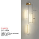 GobekUsa LED Chandelier: Modern Living Room Dining Room Pendant Lights for Home Decor