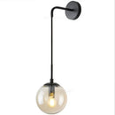 GobekUsa Glass Ball LED Wall Light for Bedroom Decoration and Living Room Fixtures