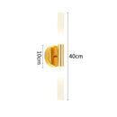 GobekUsa LED Tube Wall Light for Bedroom Bathroom Foyer Living Room, Modern Metal Up Down Lamps