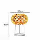 GobekUsa Acrylic RS7 Bulb Pendant Lights Caboche Dia35/50/65CM Clear Gold Lamp