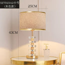 GobekUsa Crystal Table Lamp: Elegant Modern American Style for Living Room Bedroom