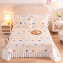 GobekUsa Chiffon Quilted Bed Spread Set - Queen Size Cotton Bedspread Cover
