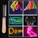 GobekUsa LED Neon Light Carving Knife Hand Tool for Woodworking & Strip Lights Installation