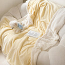 GobekUsa Lamb Wool Multi-Purpose Blanket: Soft & Warm Sofa Cover, Office Quilt
