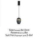 GobekUsa LED Pendant Lights: Modern Circular Ceiling Lamps for Bedside, Restaurant, and Bar counters