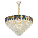 GobekUsa Crystal Chandelier LED Light Modern Luxury Designer for Main Living Room & Hotel