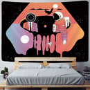 GobekUsa Futuristic Astronaut Tapestry Wall Hanging - Boho Room Decor for Hip Beach Vibe
