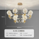 GobekUsa Crystal Chandelier: Dandelion Design for Luxe Living Room, Dining, or Master Bedroom