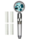 GobekUsa 3-Function High Pressure Water Saving Spa Shower Head with Switch Button