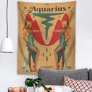 GobekUsa Constellation Tarot Tapestry: Retro Modern Woman Wall Hanging & Room Decor