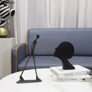 GobekUsa Abstract Cast Iron Acrobatics Sculpture Desk Decoration Slender Figures