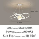 GobekUsa LED Pendant Lights for Living Dining Study Room Indoor Lighting
