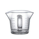 GobekUsa Glass Espresso Measuring Cup Double Mouth Clear Scale Milk Latte Jug