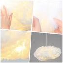 GobekUsa Cloud LED Pendant: Modern Hanging Lamp for Living, Bedroom, Kids Room Lighting
