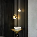 GobekUsa Glass Ball Pendant Chandelier for Luxury Living Room, Bedroom, Hotel Villa