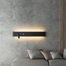 GobekUsa 8W/20W Long Led Wall Light Switch, Aluminum Fixture for Living Room Bedroom.