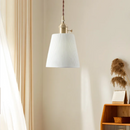 GobekUsa Ceramic LED Hanging Lamp Japenese Style Pendant Lighting for Home Deco