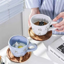 GobekUsa 3D Cartoon Animal Coffee Mugs - Unique Handmade Gift