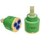GobekUsa 40mm Ceramic Faucet Cartridge: Durable Valve for 500,000 Uses