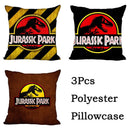 GobekUsa Jurassic Park Dinosaur Pillowcase Cover for Living Room Sofa and Chair