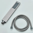 GobekUsa Handshower Head with Stainless Steel Hose - Wall Mounted Faucet Set
