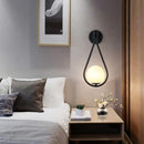 GobekUsa Frosted Glass Ball LED Wall Lamp for Corridor, Aisle, and Bedroom