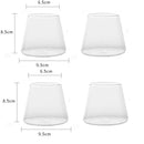 GobekUsa Clear Glass Water Cup Coffee Mug Juice Drink Bottle Kitchen Tableware