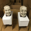 GobekUsa Johnny Statue Bookshelf Bookend Funny-face Home Decoration Desktop Ornament