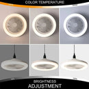 GobekUsa 2-in-1 Ceiling Fan with Remote Control, Silent Operation, E27 Lighting, Home Décor