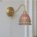 GobekUsa LED Jellyfish Wall Lamp: Modern Nordic Design, with Pull Chain Switch