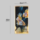 GobekUsa Gold Fish LED Picture Wall Light for Home Decor & Bedroom Aisle