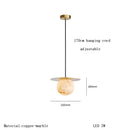 GobekUsa Alabaster Marble Pendant Lights for Luxury Dining Room, Kitchen & Bar Décor